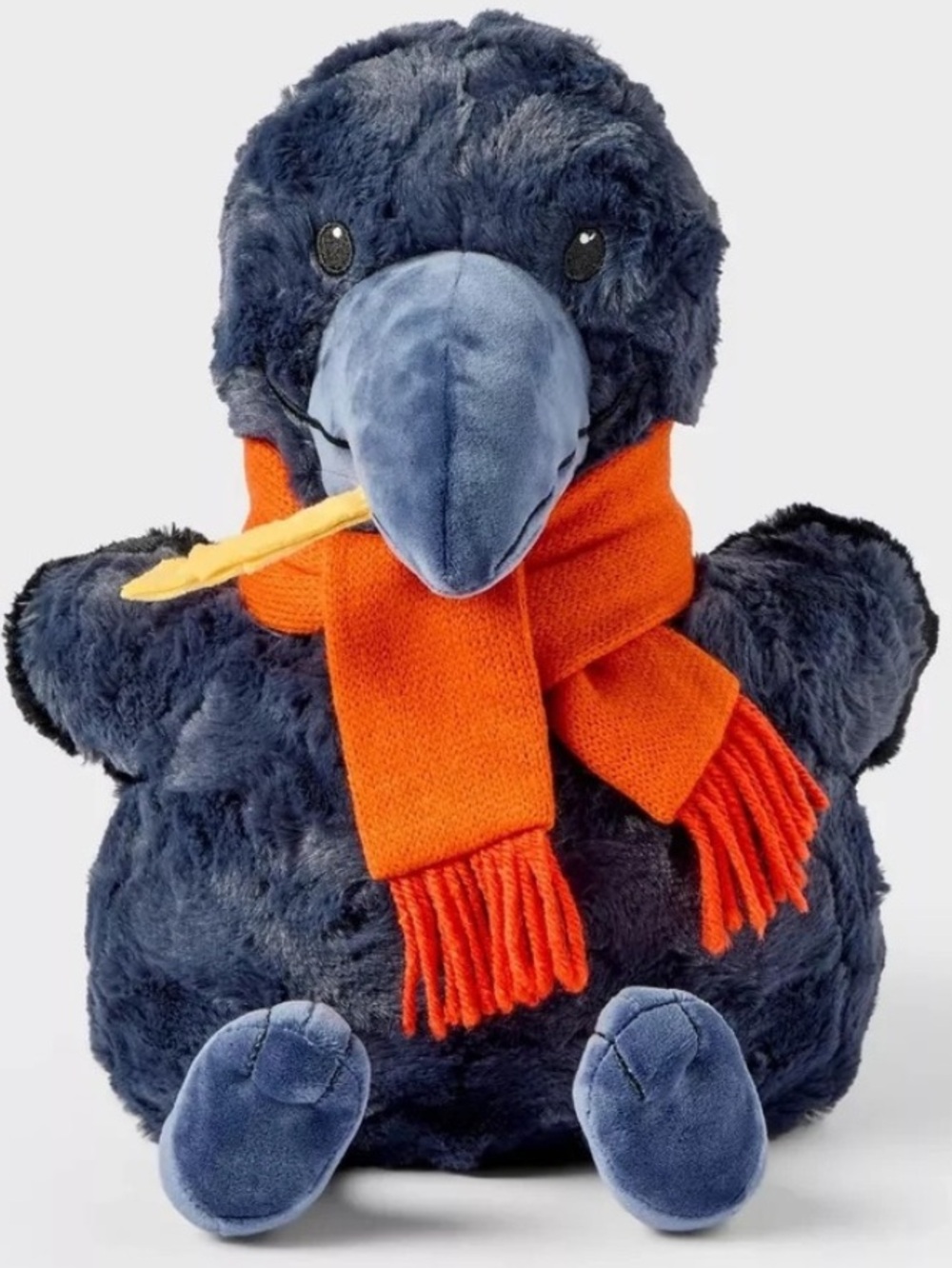 Gigglescape Crow Blue with Scarf Stuffed Animal Plush 2025 Exclusive 11.5”